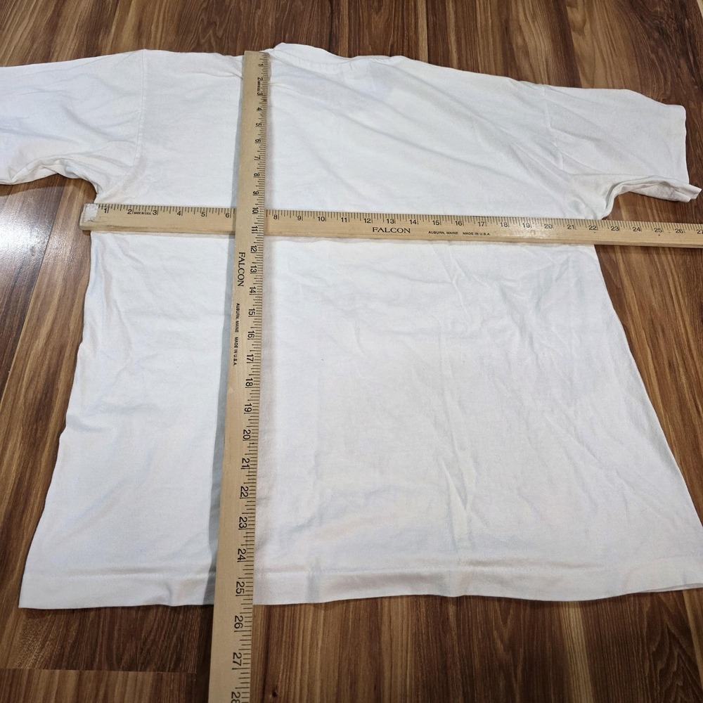 Hard Rock Cafe Las Vegas Shirt Mens Large White Made USA Music Graphic Tee - Picture 7 of 7